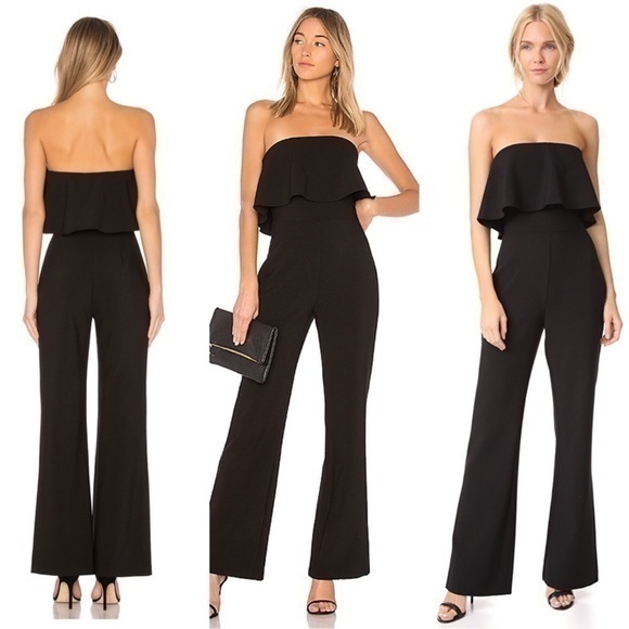 Likely Pants - Likely Strapless Driggs Jumpsuit Black Size 4